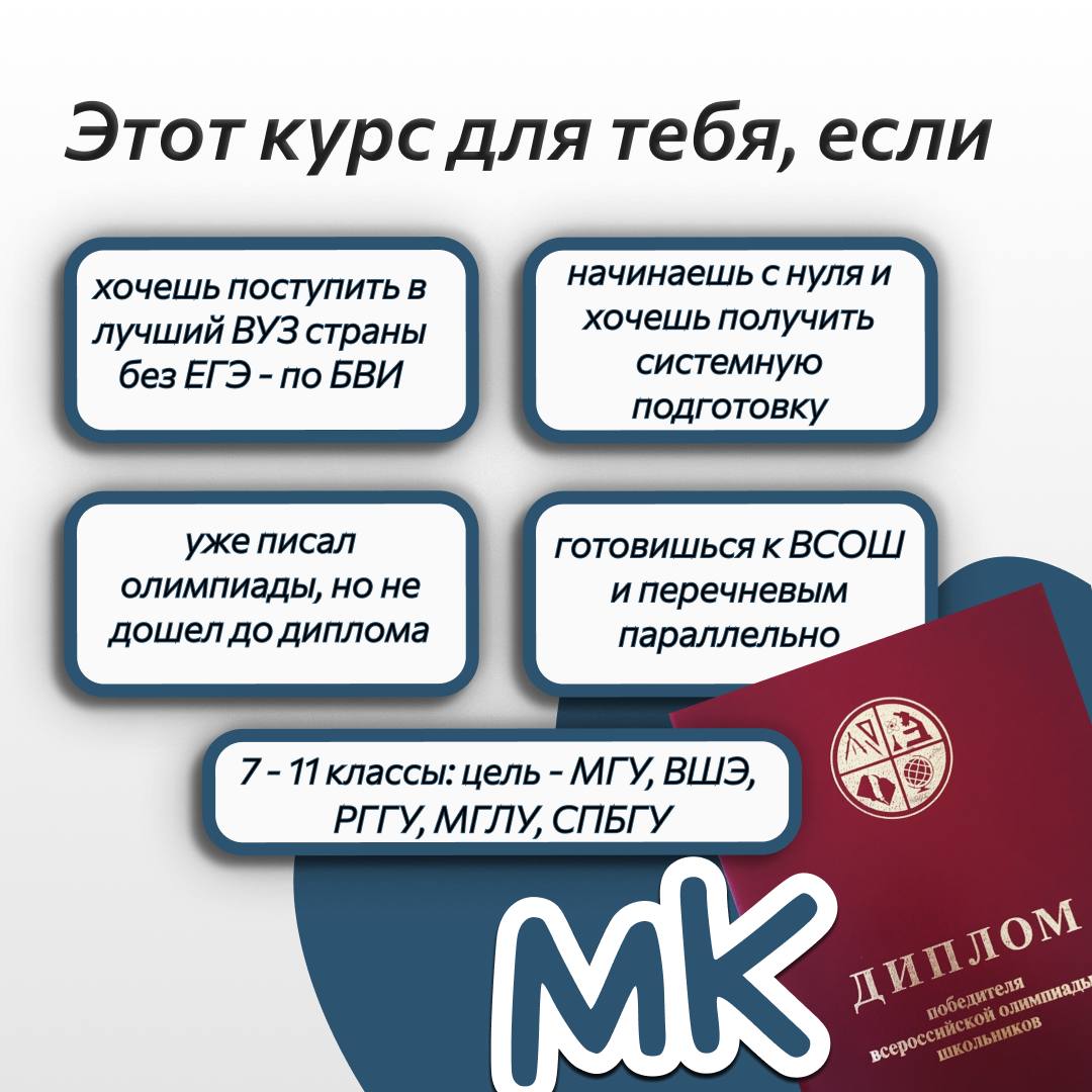Карточка «Этот курс для тебя, если»: цели и уровни подготовки по литературе